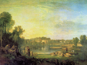 Turner, Joseph  Mallord - Pope's Villa at Twickenham by Turner