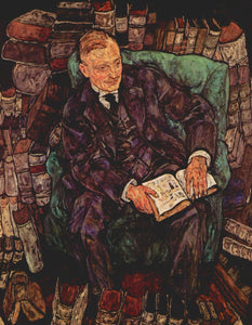 Egon Schiele - Portrait of Hugo Koller by Schiele