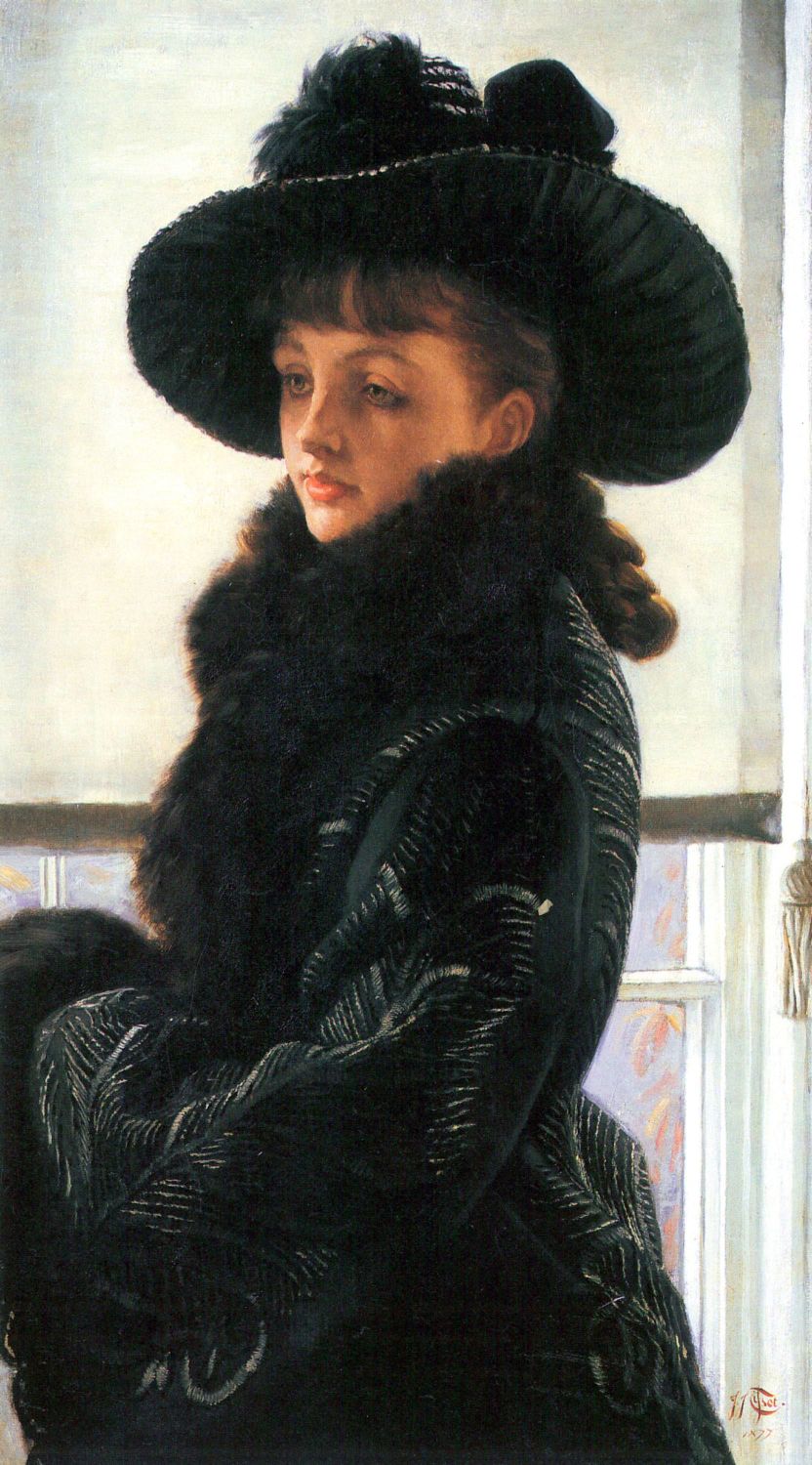 Joseph Tissot - Portrait of Kathleen Newton by Tissot