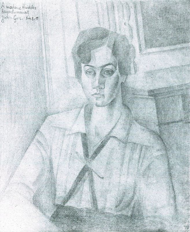Juan Gris - Portrait of Madame Hiudobro