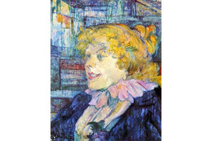 Toulouse Lautrec - Portrait of Miss Dolly by Toulouse-Lautrec