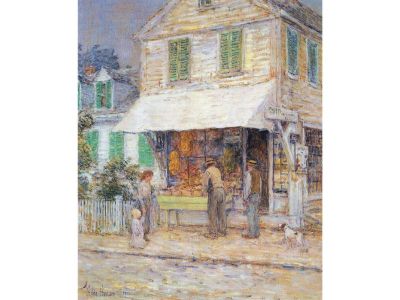 Hassam Childe - Provincial Town by Hassam Childe
