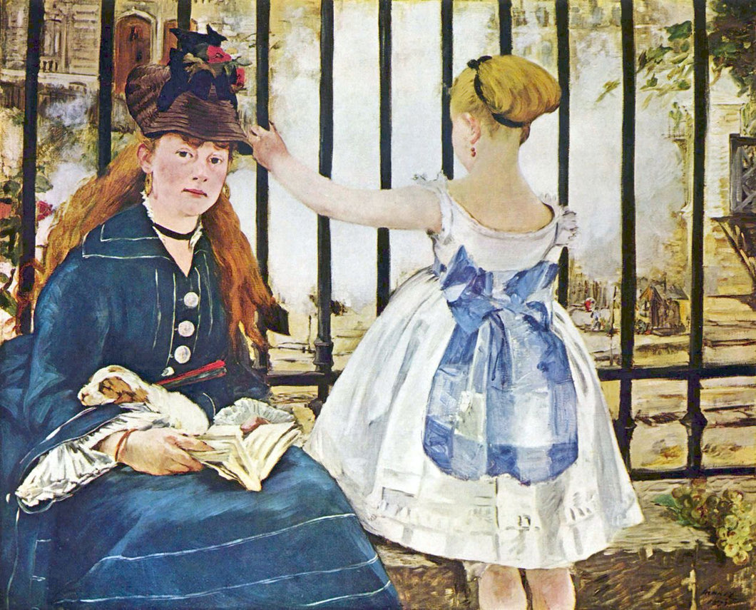 Édouard Manet - Railway by Manet