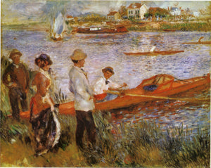 Édouard Manet - Rameurs a Chatou 1879 by Manet