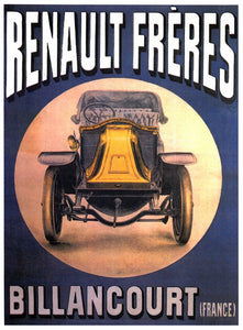 Vintage Art - Renault Freres