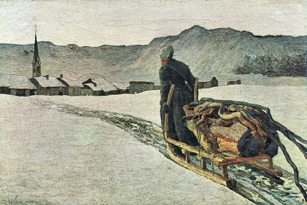 Return from the forest by Giovanni Segantini
