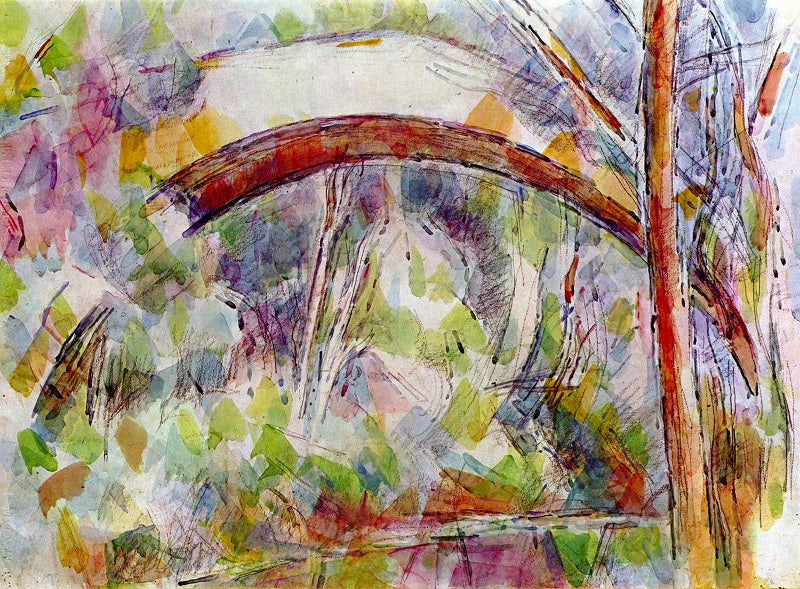Cezanne - River at the Bridge