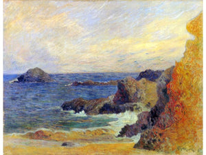 Gauguin Paul - Rocky Coast by Gauguin