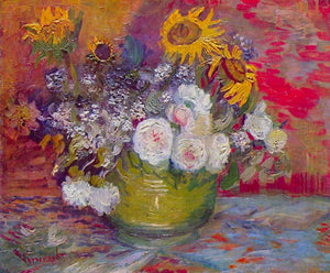Van Gogh - Still Life Sunflowers