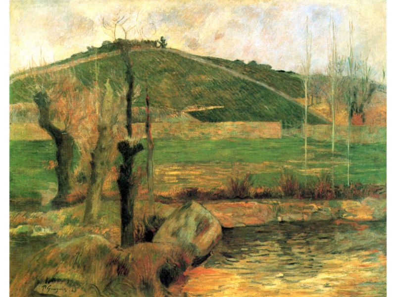 Gauguin Paul - Sainte Marguerite near Pont-Avon by Gauguin