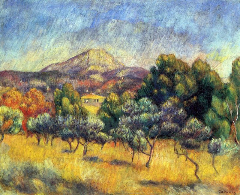 Renoir - Sainte Vicoria Mountain