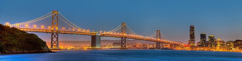 Various Photographers - San Francisco Bridge Skyline
