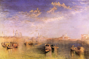 Turner, Joseph  Mallord - San Giorgio and Other Ships by Turner