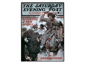 N.C. Wyeth - Saturday Evening Post Cover by N.C. Wyeth