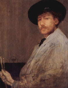 Whistler - Self Portrait 1 by Whistler