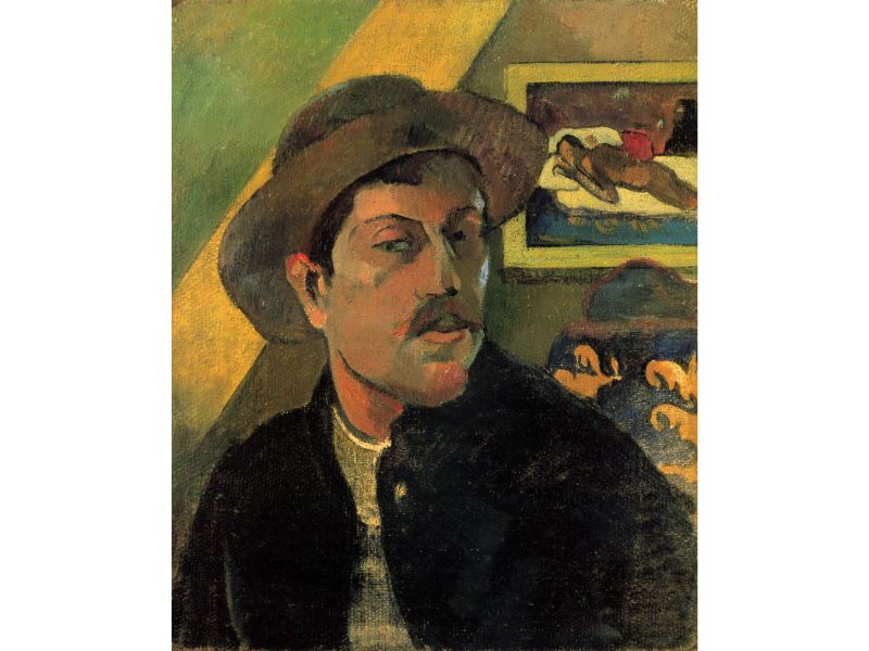 Gauguin Paul - Self Portrait by Gauguin