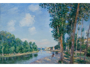 Sisley - Saint-Mammès. June Sunshine, 1892 by Sisley