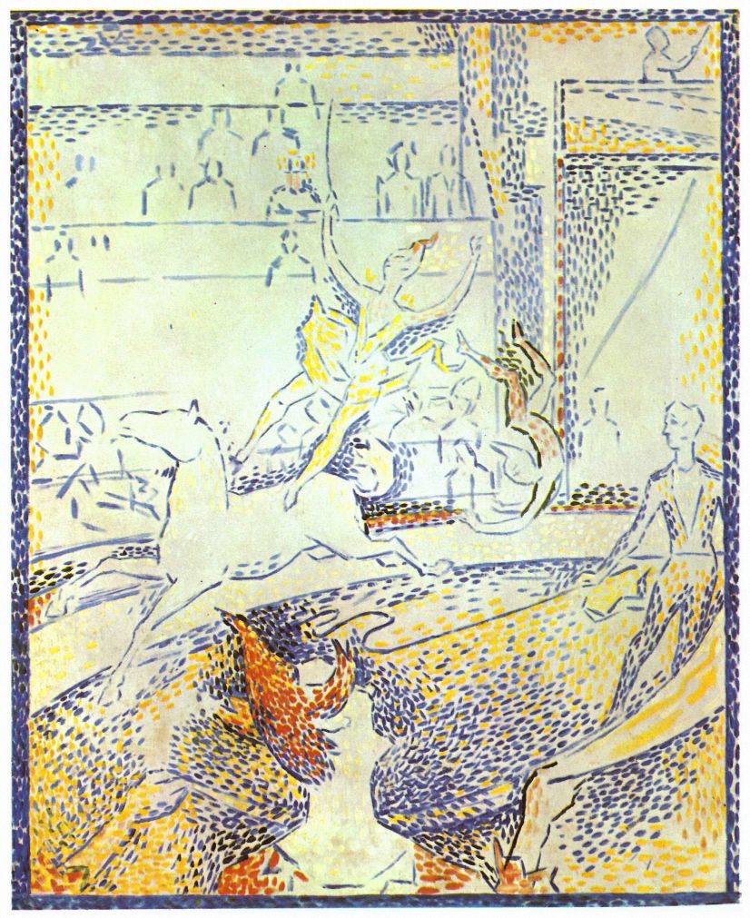 Seurat - Sketch of the Circus by Seurat