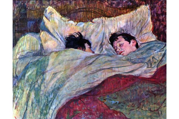 Toulouse Lautrec - Sleeping by Toulouse-Lautrec
