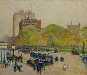 Hassam Childe - Spring Morning in the Heart of the City