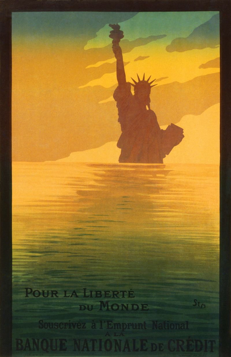 Vintage Art - Statue of Liberty