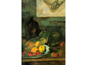 Gauguin Paul - Still Life in Front of a Stich by Gauguin