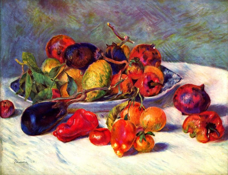 Renoir - Still Life with Tropical Fruits