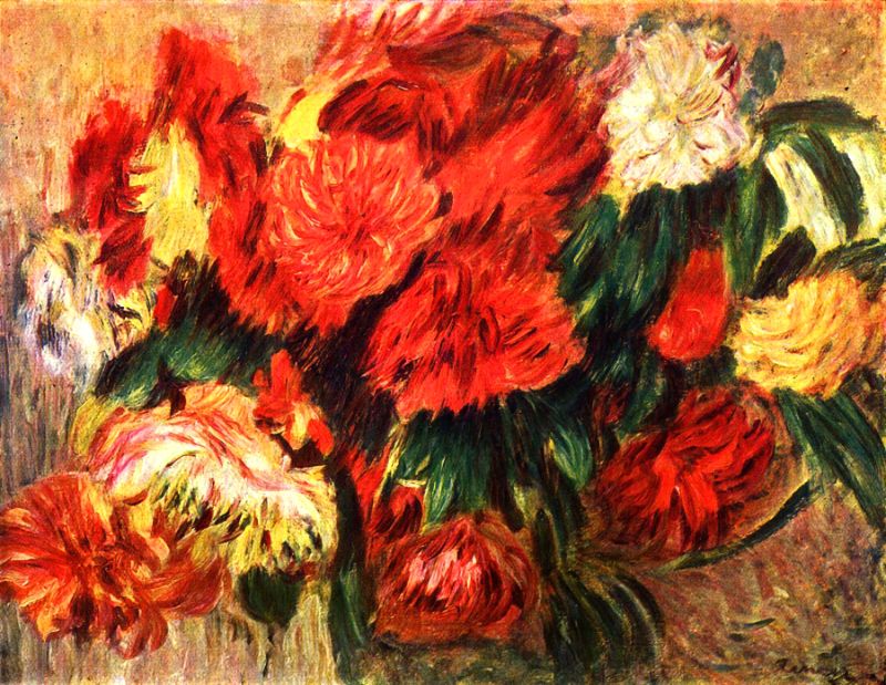 Renoir Chrysanthemums