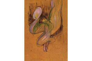 Toulouse Lautrec - Study for Loie Fuller by Toulouse-Lautrec