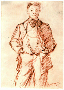 Édouard Manet - Study of a Boy by Manet