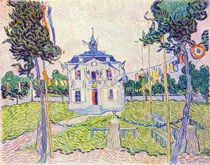 Van Gogh - The Community House in Huvers