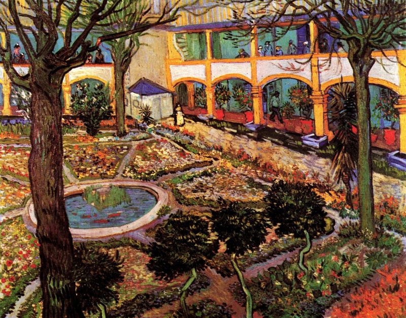 Van Gogh  The Courtyard