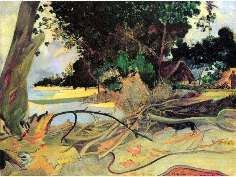 Gauguin Paul - Te Burao by Gauguin