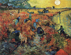 Van Gogh  The Red Vineyard