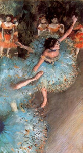 Degas - The Greens Dancers by Degas