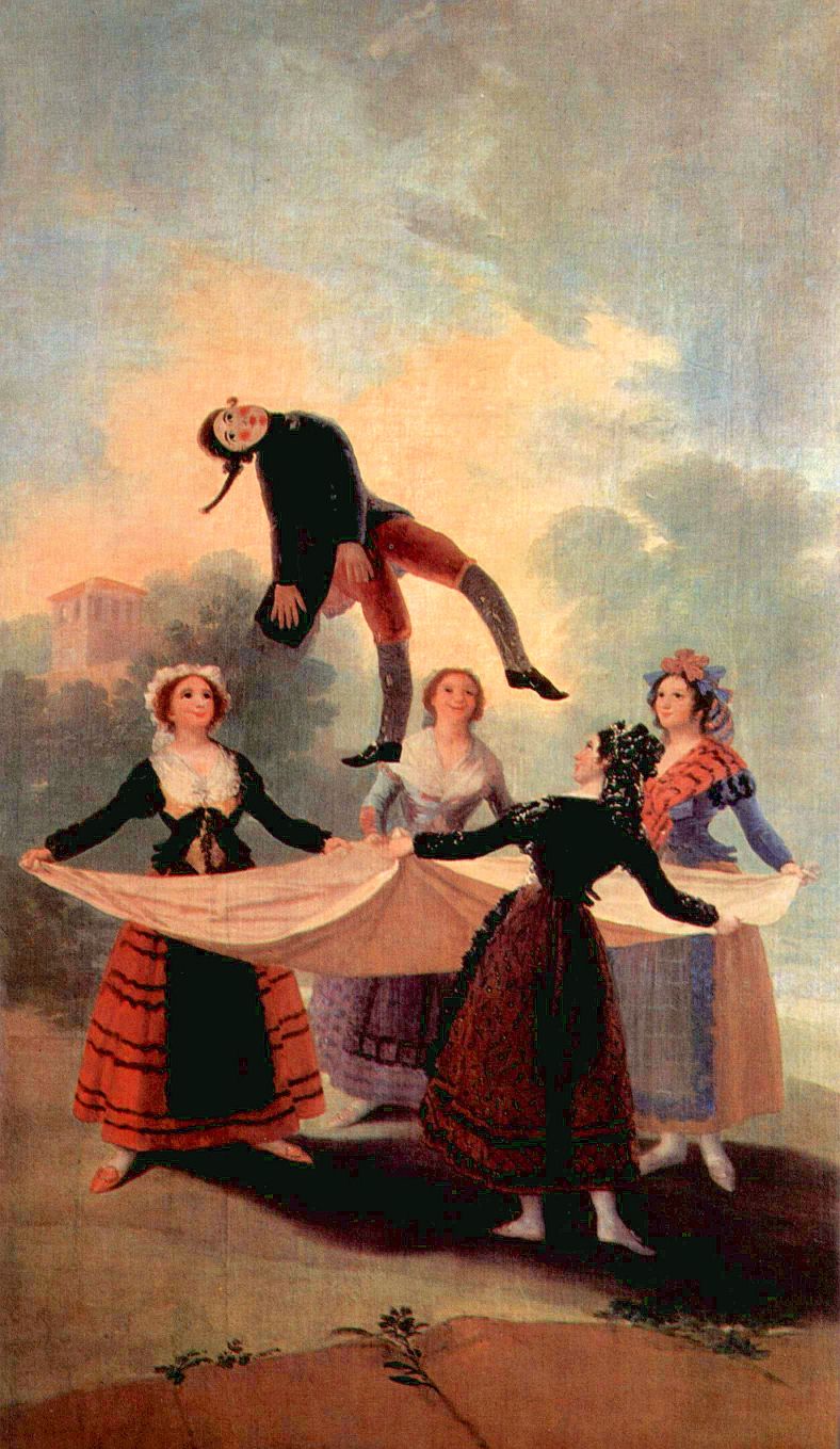 Goya, Francisco - The Jumping Jack by Goya