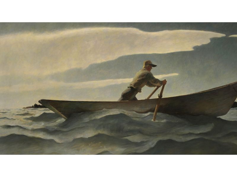 N.C. Wyeth - The Lobster Fisherman by N.C. Wyeth