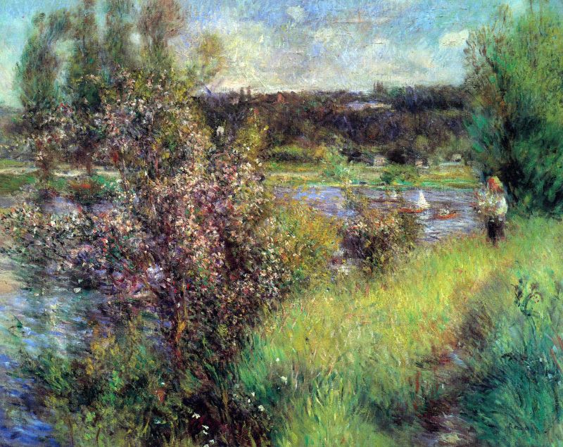 Renoir - The Seine at Chatou