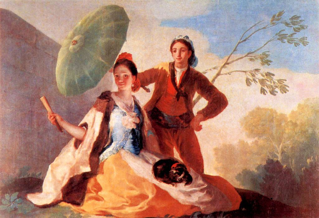 Goya, Francisco - The Umbrellas by Goya