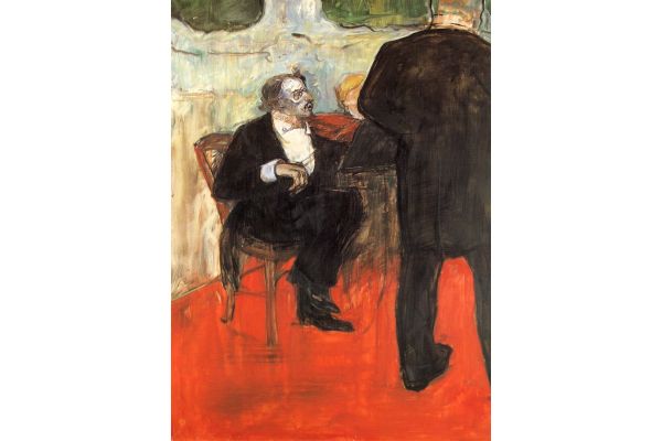 Toulouse Lautrec - The Violinist Dancla by Toulouse-Lautrec