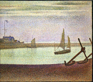 Seurat - The Canal at Gravelines by Seurat