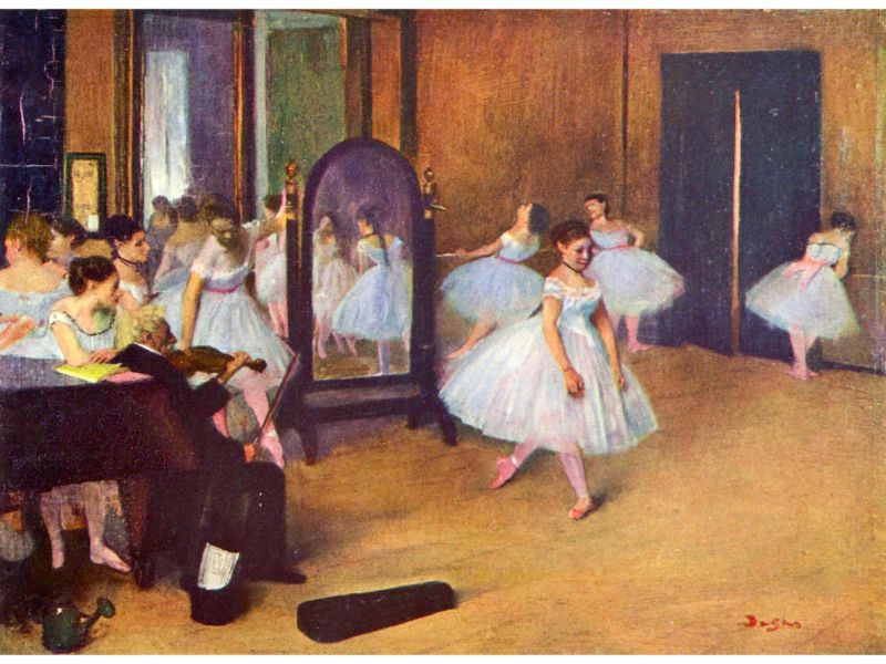 Degas - The Dance Hall by Degas