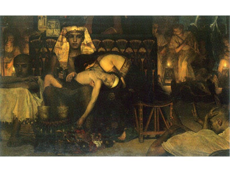 Alma Tadema - The Death of the First Born