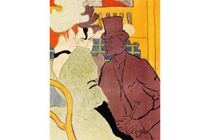 Toulouse Lautrec - The English Man at the Moulin Rouge 2 by Toulouse-Lautrec