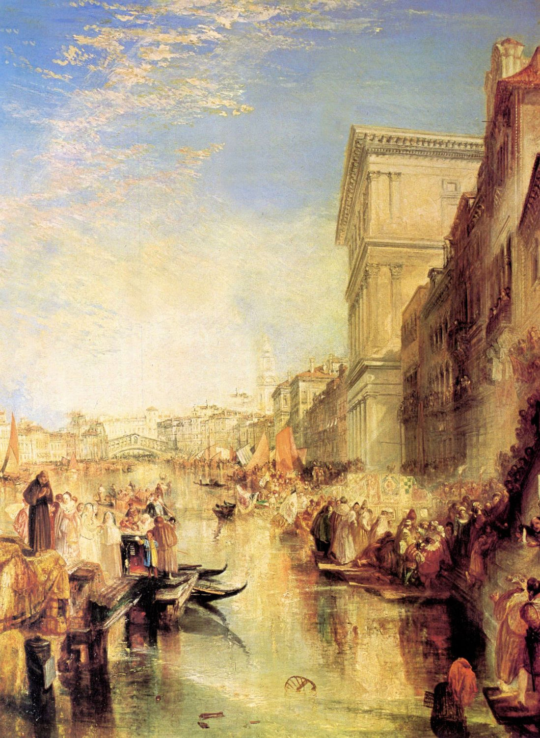 Turner, Joseph  Mallord - The Grand Canal in Venice by Turner