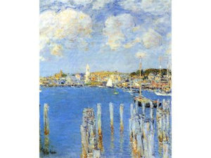 Hassam Childe - The Inland Port of Gloucester by Hassam Childe