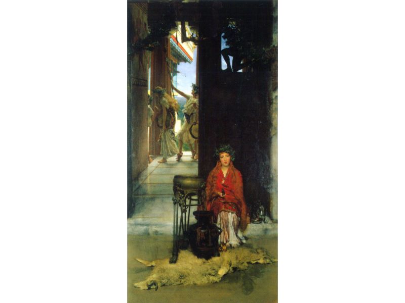 Alma Tadema - The Path to the Temple