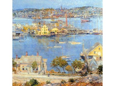 Hassam Childe - The Port of Gloucester [1] by Hassam Childe