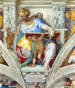 Michelanglo - The Prophet Daniel by Michelangelo