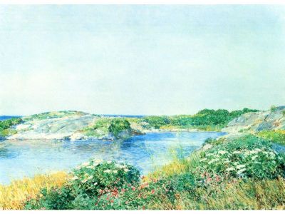 Hassam Childe - The Small Pond by Hassam Childe